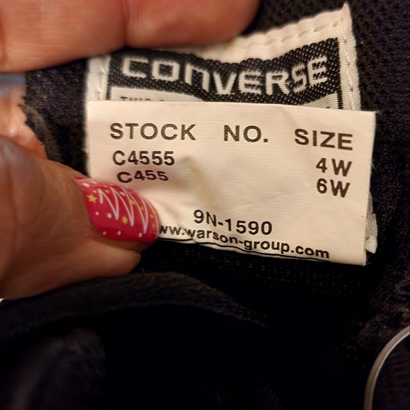 Converse Steel Toe Certified, Waterproof, Star Guard Shoes Size 4W/6W - Picture 15 of 16